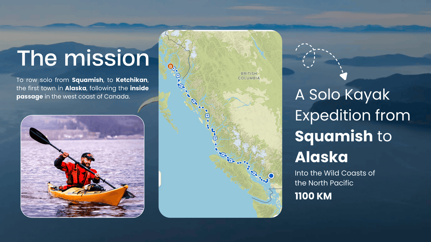 "Solo to Alaska" Operation (in aid of Soutien Commando)