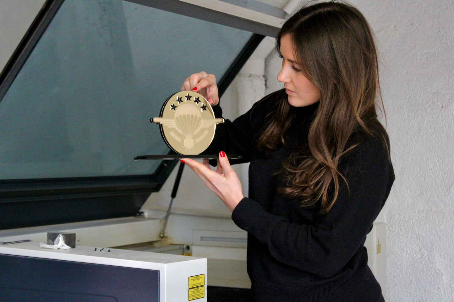 Sculpture Soutien Commando, numérotée, fabriquée en France