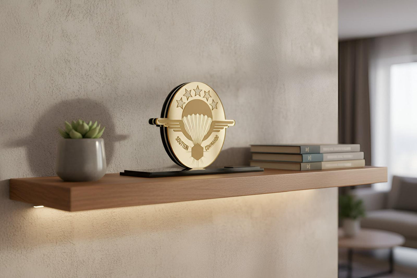 Sculpture Soutien Commando, numérotée, fabriquée en France