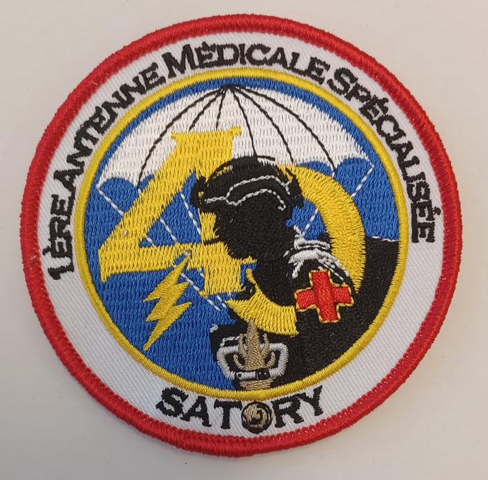 Patch brodé - 1er Antenne Médicale Spécialisée - SATORY