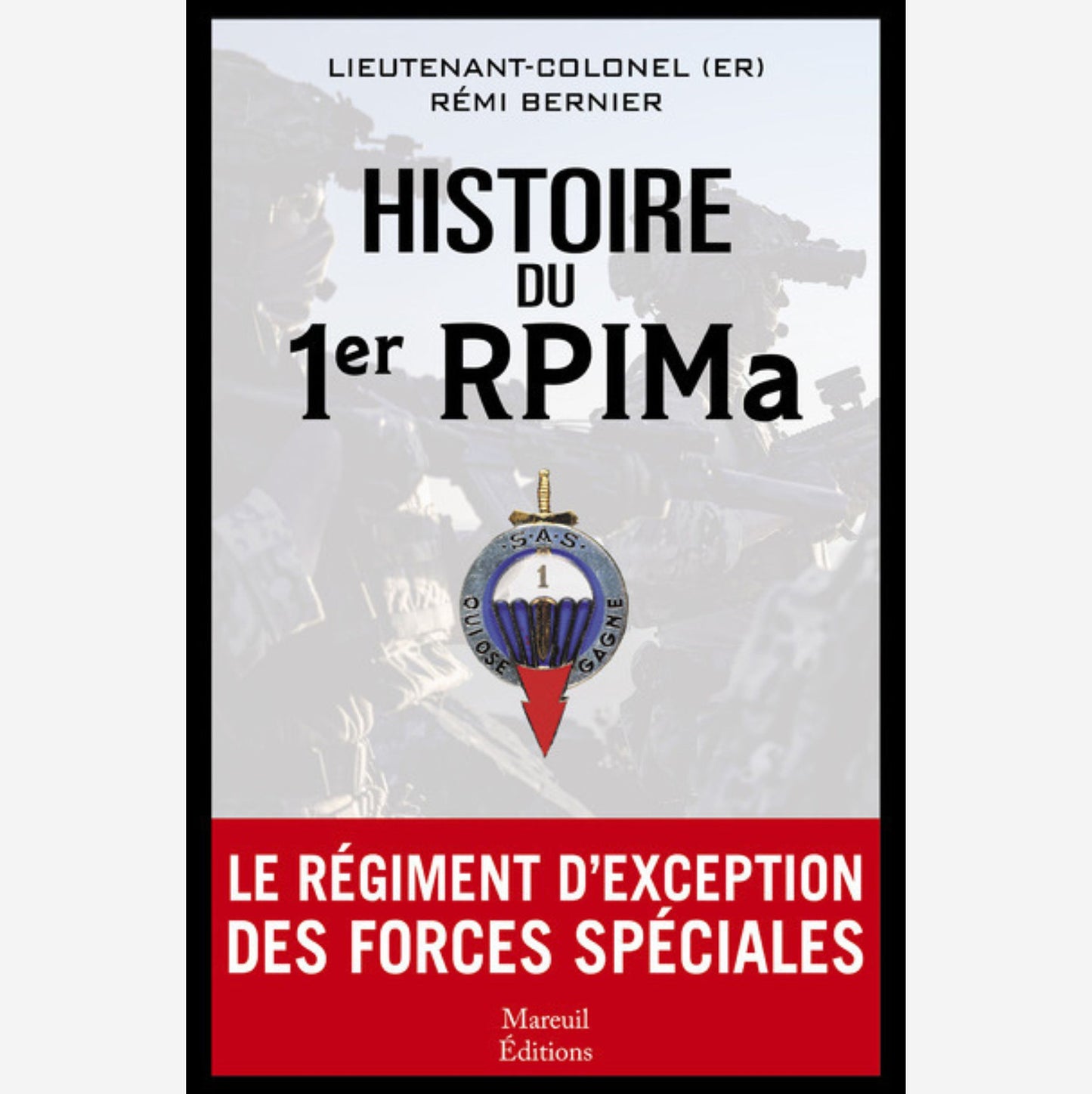 Livre "Histoire du 1er RPIMa"