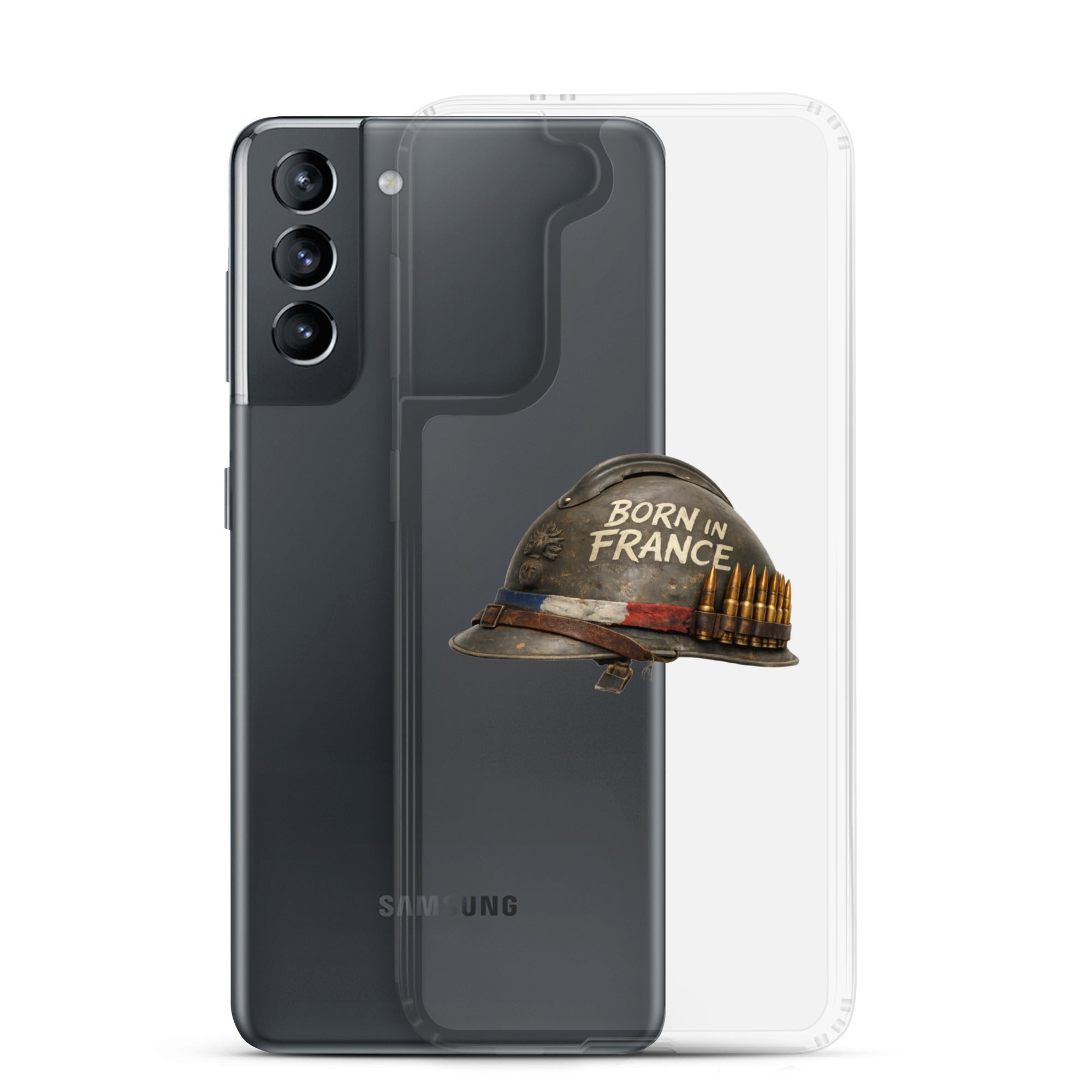 Coque Samsung® - Born in France - Good Morning Army – Soutien Commando