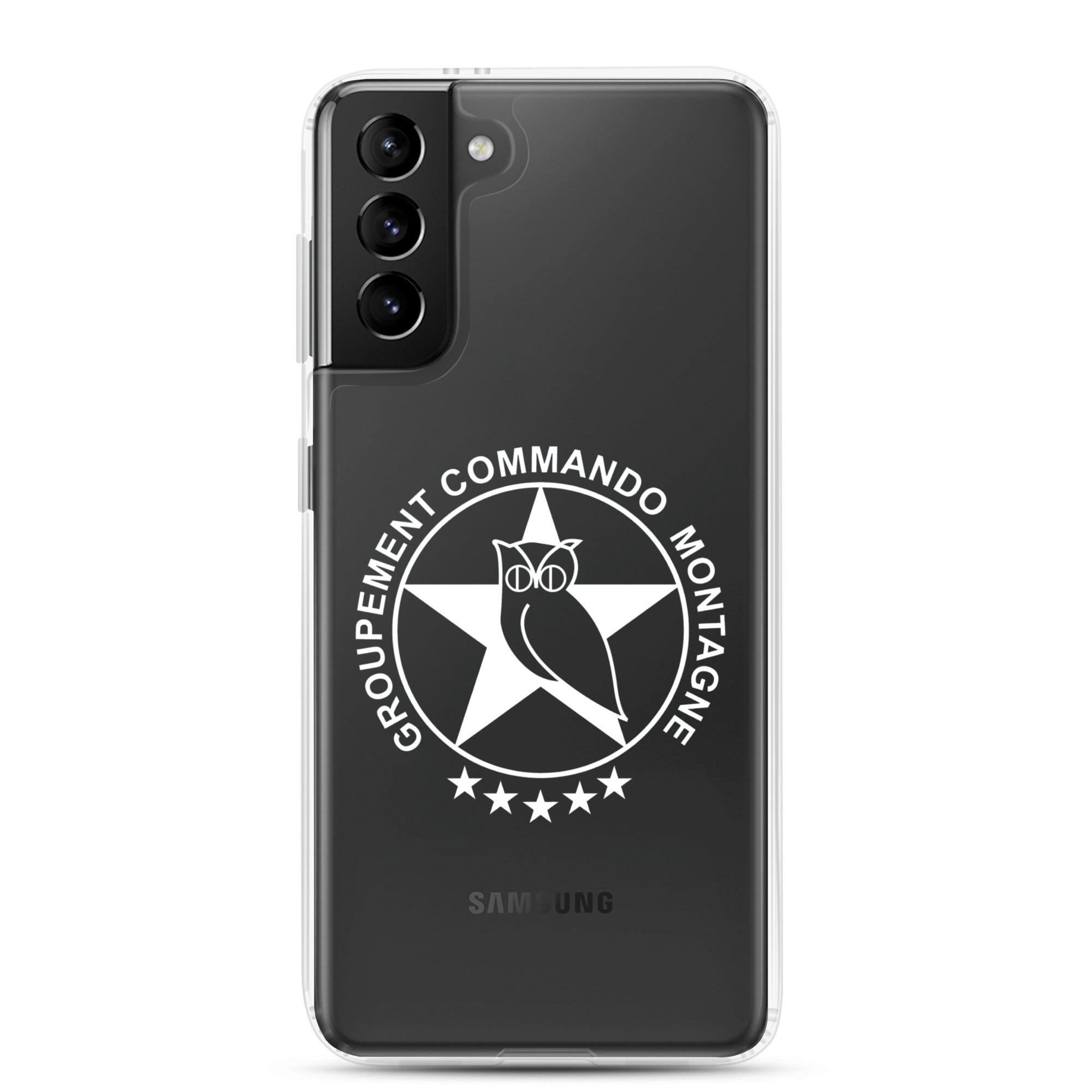 Coque Samsung® - Groupement Commando de Montagne (GCM) – Soutien Commando