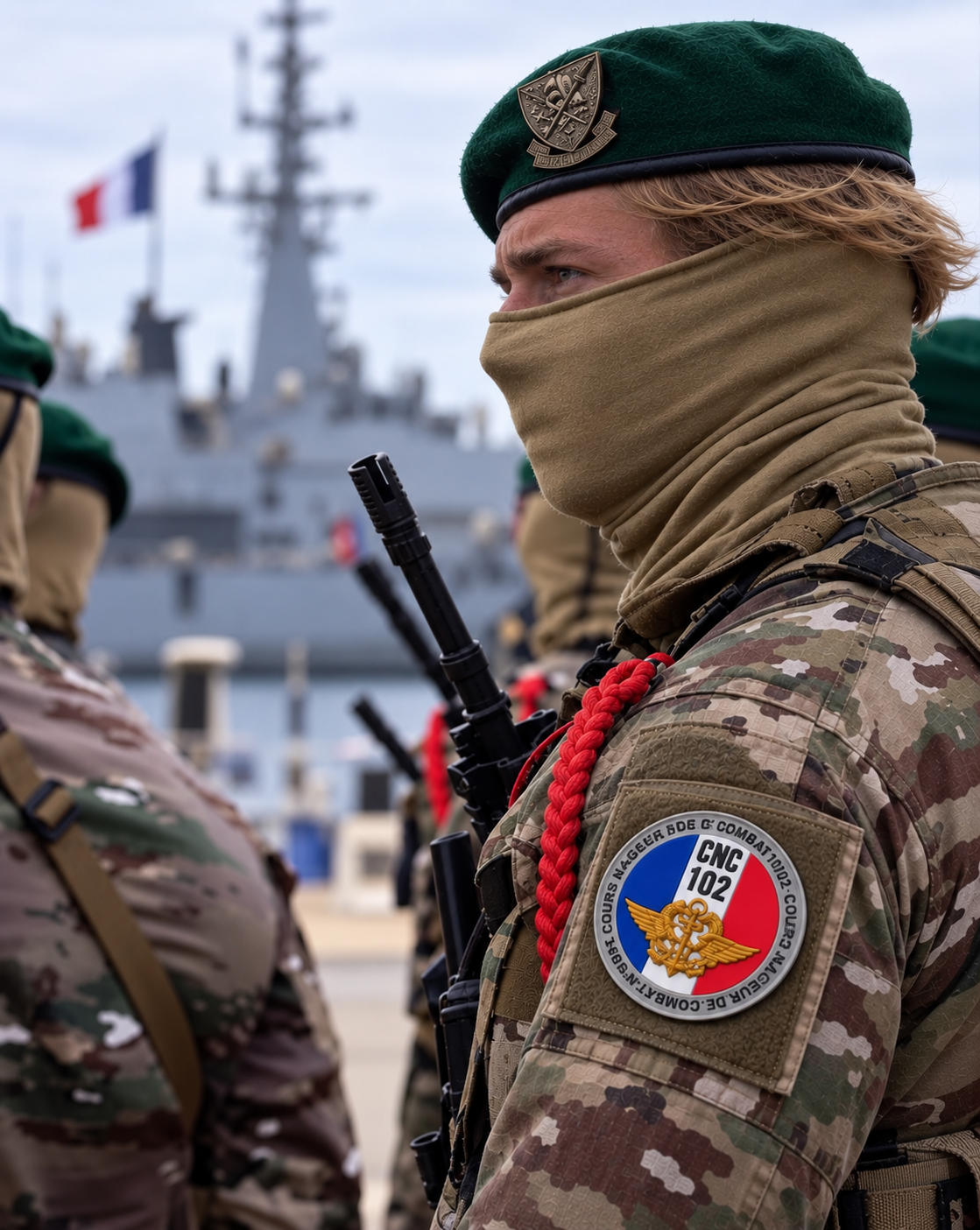 Patch officiel Cours de nageur de combat N° 102 (2026)