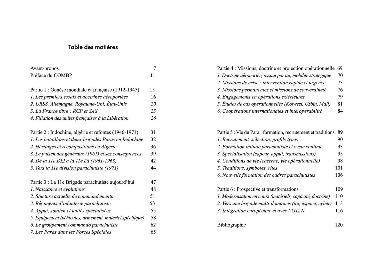 Livre "Les troupes parachutistes" de Fred Marie (éditions DÉFENSE ZONE)