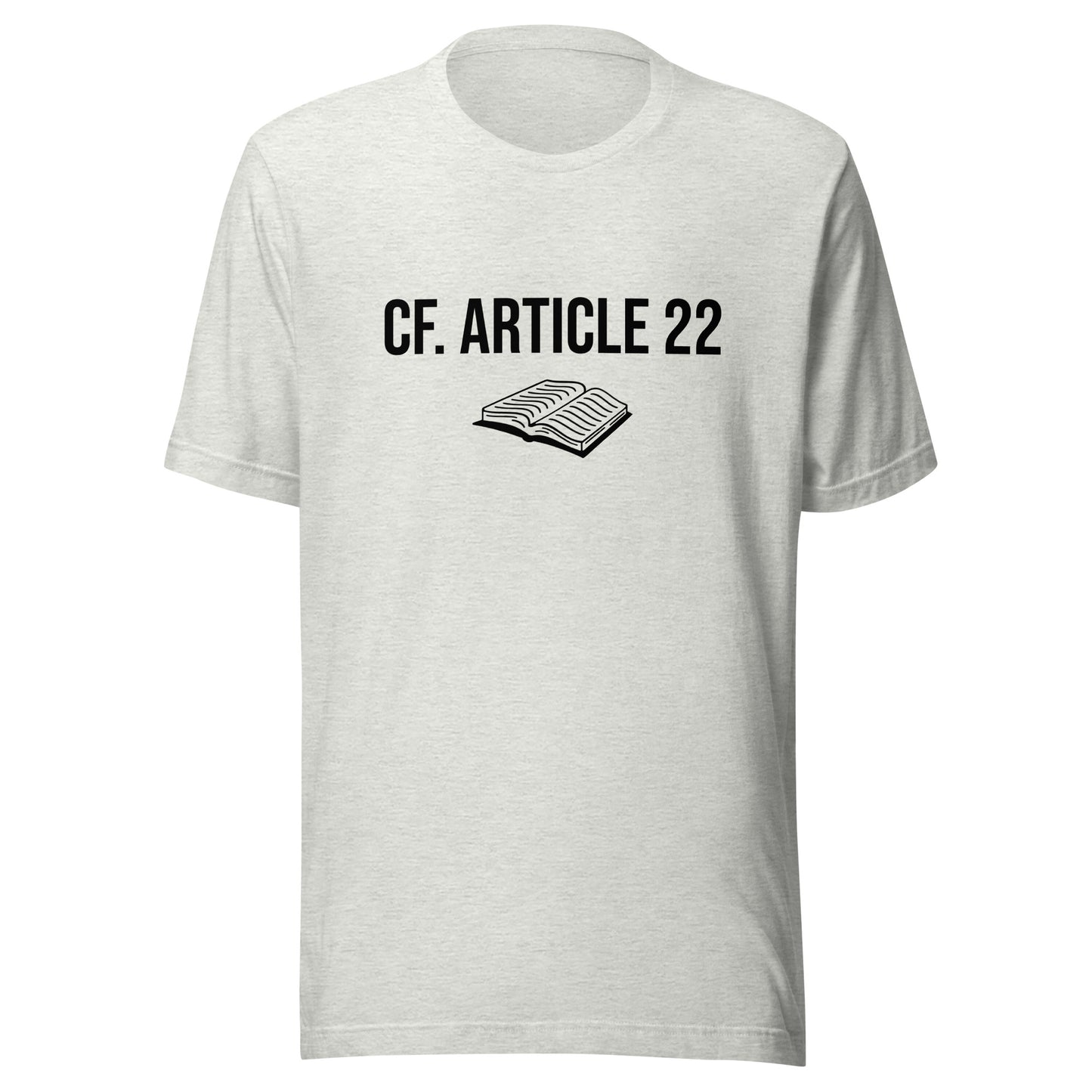 T-shirt unisexe - cf. Article 22