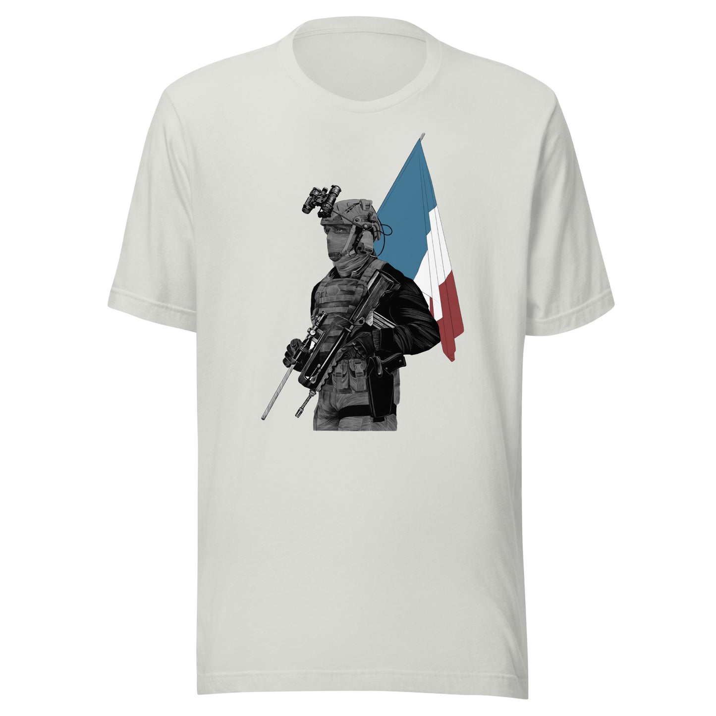 T-shirt unisexe - Calvaire Drach - Drapeau français