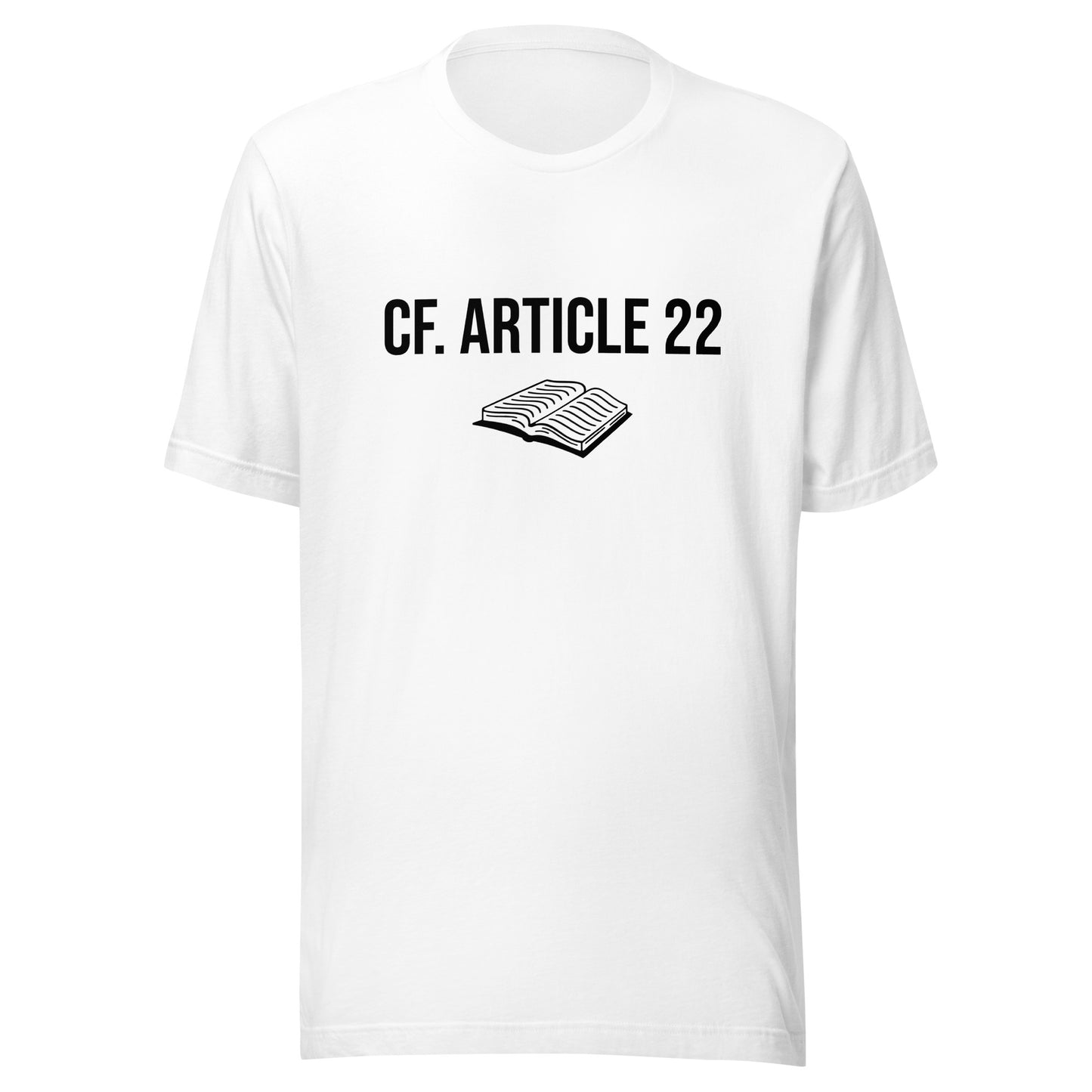 T-shirt unisexe - cf. Article 22