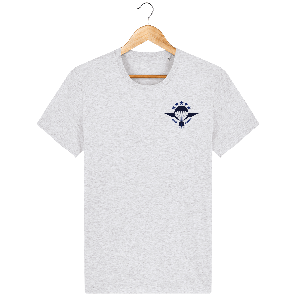 T-Shirt Unisexe Soutien Commando (avec logo dorsal)