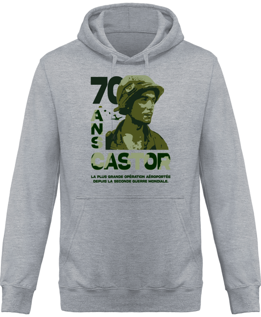 Sweat Shirt à Capuche Homme - Opération Castor