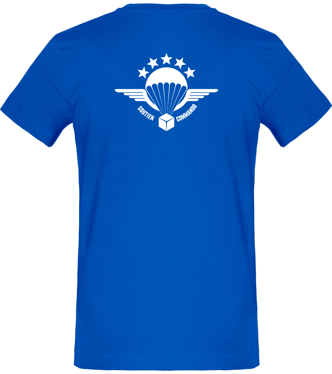 T-shirt  Homme Soutien Commando (avec logo dorsal)