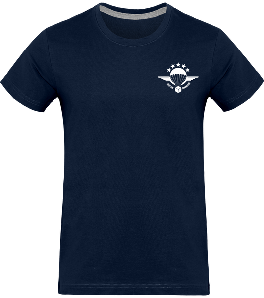 T-shirt  Homme Soutien Commando (avec logo dorsal)