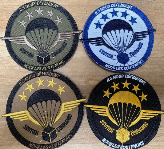 Pack Patches collectionneur Soutien Commando