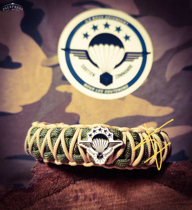Bracelet artisanal Soutien Commando (nouveaux modèles)